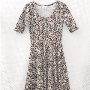 LULAROE • Long Spring Dress - size S